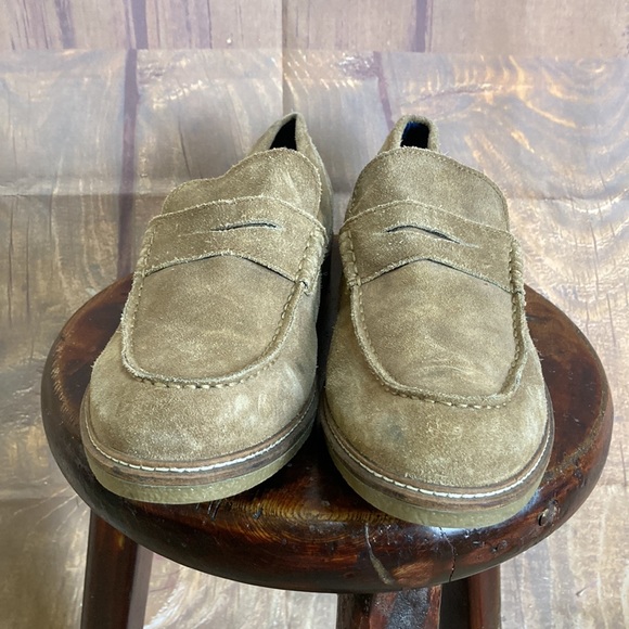➡️Gordon Rush ARMAND Tan Suede Loafer Mens Size 10 1/2 - Picture 4 of 6